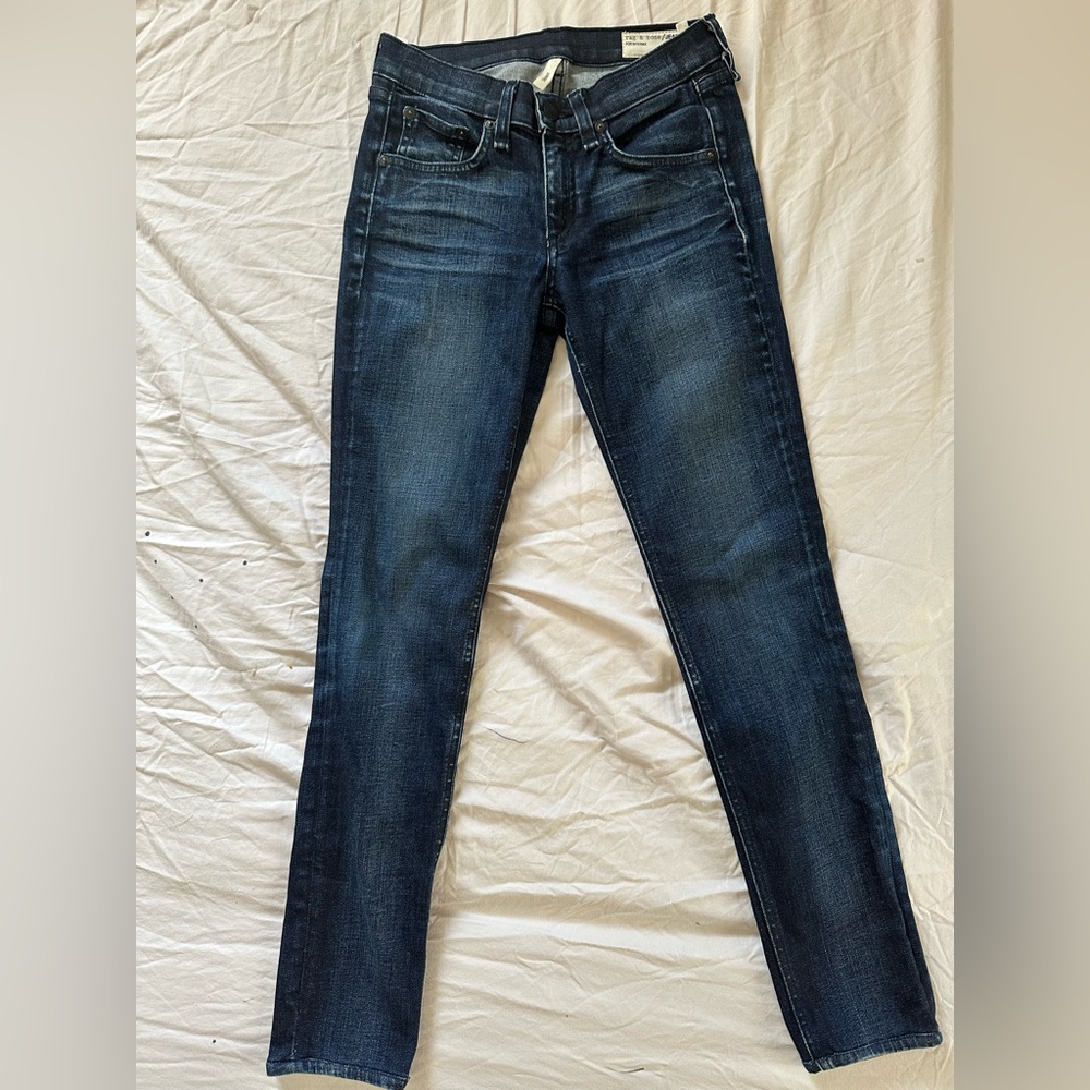 rag & bone Blue Skinny Jeans‎ Versatile Style